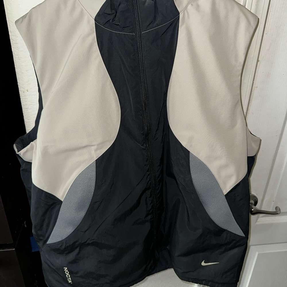 Nike Black and Gray Vest